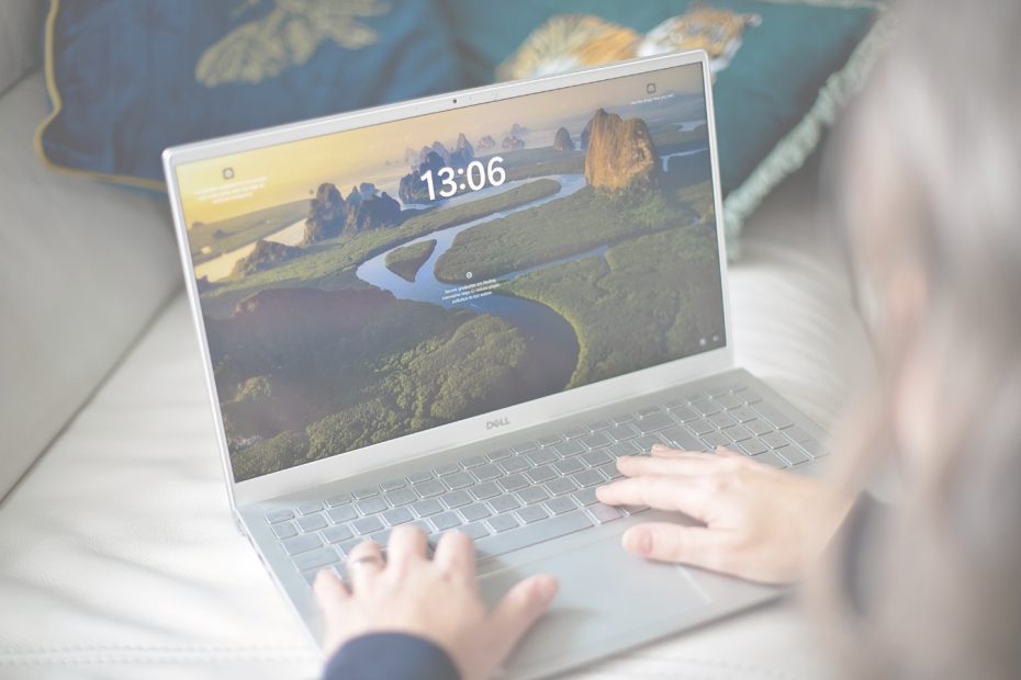 Image of laptop screen open with hands on the keyboard. Blog title: Behind the Scenes of a Lead Magnet That Actually Works: The 7 Fixes You Need